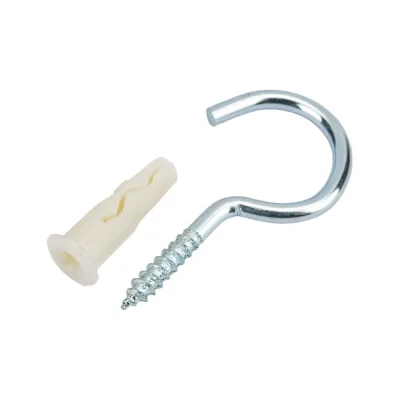 Крюк-шуруп ЕВРОПАРТНЕР Zn d4,2хL50 в компл. c дюбелем MULTI 6x25 6шт. MP 301 17