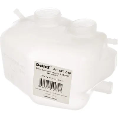 Бачок расширительный DolleX, ВАЗ-2110 без пробки, EFT-010
