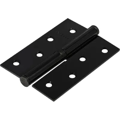 Петля стальная с подшипником MORELLI MSND 100X70X2.5 BL R, правая, цвет - черный 9015130