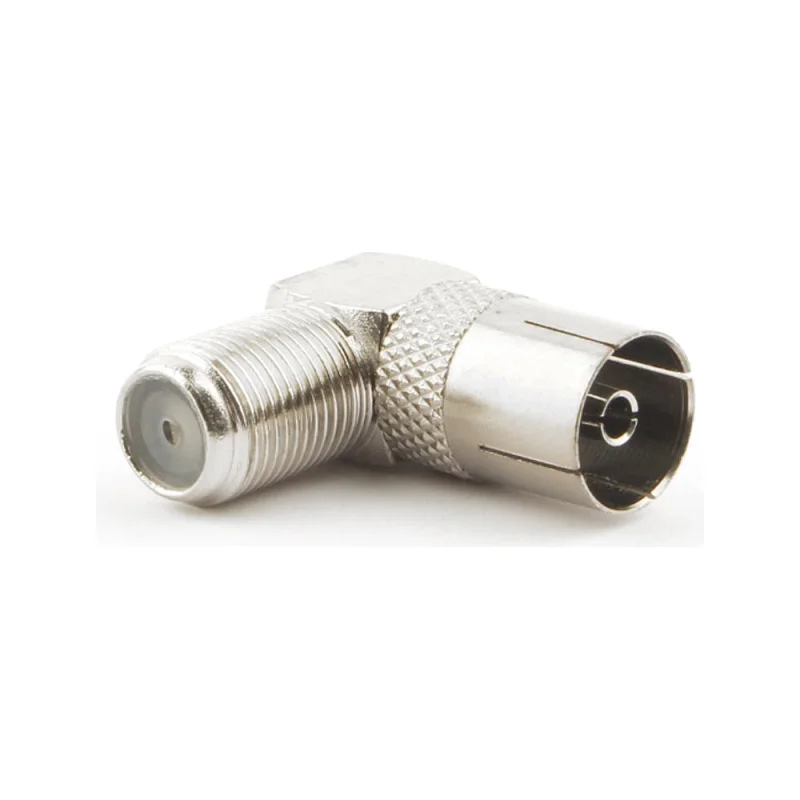 Переходник Cablexpert, F/TV, 90 градусов, блистер, APL-FTVF-02