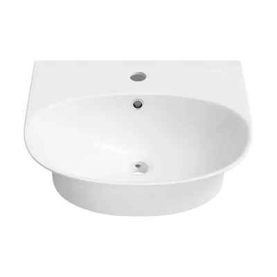 Настенная или накладная раковина Lavinia Boho Bathroom Sink, 46х41 см, с отверстием под смеситель 33311073