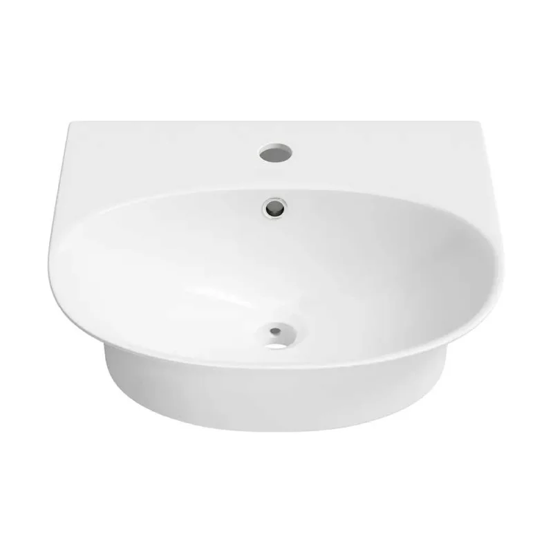Настенная или накладная раковина Lavinia Boho Bathroom Sink, 46х41 см, с отверстием под смеситель 33311073