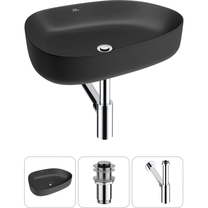 Набор Wellsee 3 в 1 Belle Spa 3.0 накладная раковина 55x40 см 20212736R