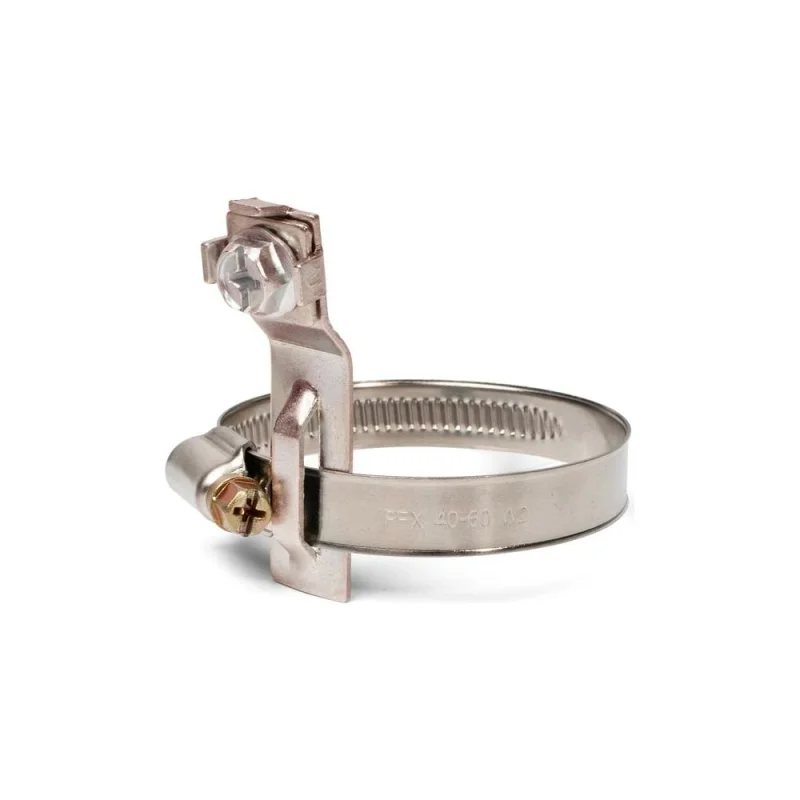 Хомут заземления FORTISFLEX УХЗ INOX 80-100 W2 83247