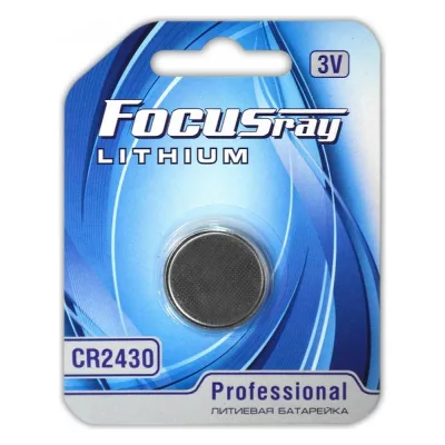 Литевая батарейка Focusray CR2430 BL1 627192