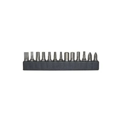 Набор бит шлицевых SL, крестовых PH, шестигранных HEX и TORX 1/4"DR, 13 предметов 10106013-3 AIST 00-00026326