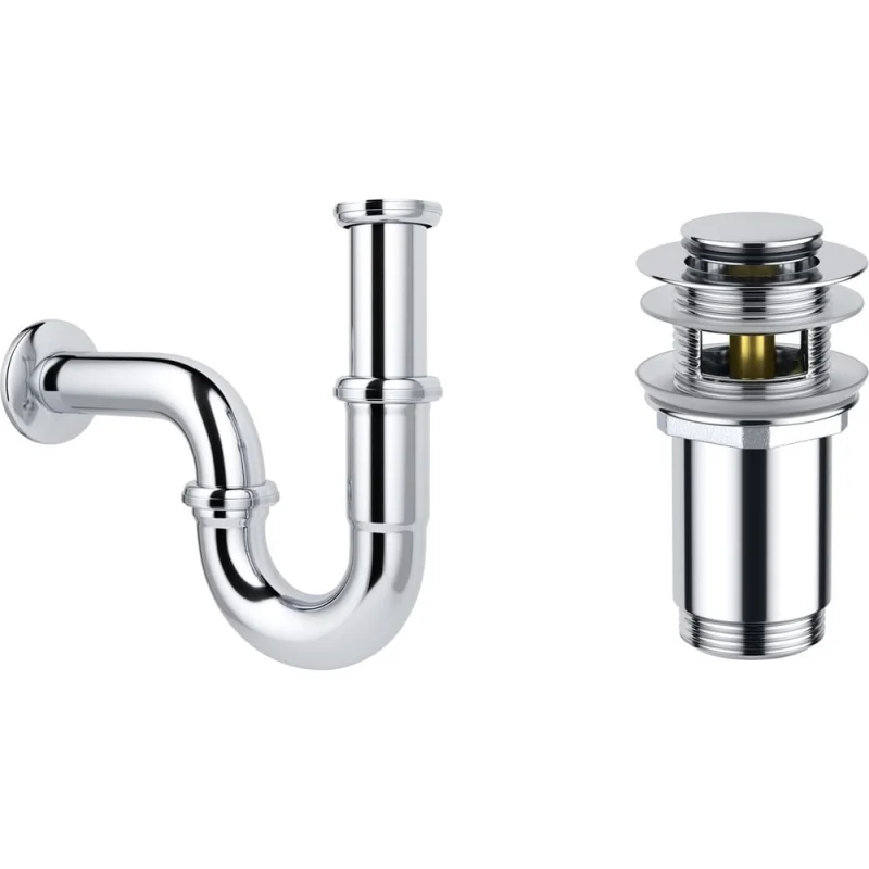 Сифон для раковины, набор 2 в 1 Wellsee Drainage System 182102001