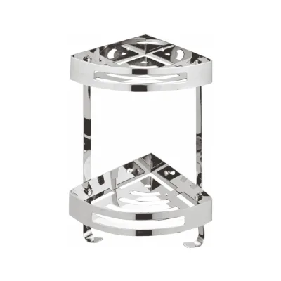 Угловая двухэтажная полка Azario AZ-160-2 00075545
