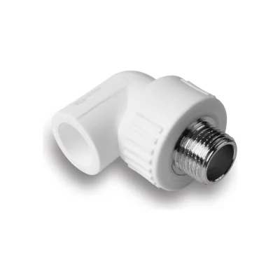 Уголок AQUALINK ПП комбинированный 20х3/4 нар (Цена за упаковку 10 шт.)  арт. 3555