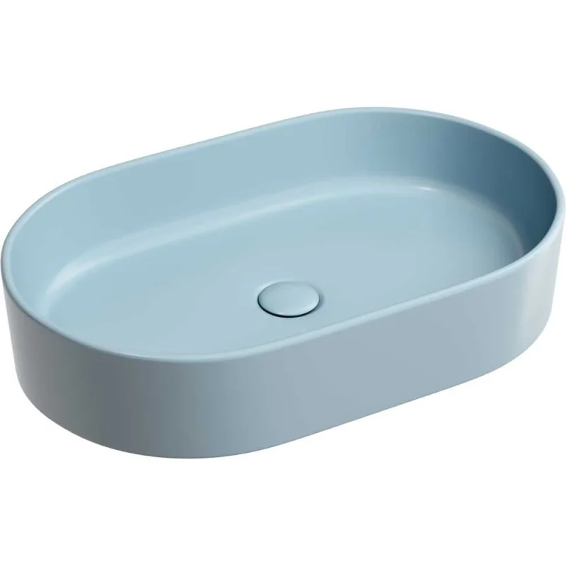 Π£ΠΌΡΠ²Π°Π»ΡΠ½ΠΈΠΊ-ΡΠ°ΡΠ° Π½Π°ΠΊΠ»Π°Π΄Π½Π°Ρ Ceramicanova Element ΠΎΠ²Π°Π»ΡΠ½Π°Ρ, ΡΠ²Π΅Ρ Π³ΠΎΠ»ΡΠ±ΠΎΠΉ ΠΌΠ°ΡΠΎΠ²ΡΠΉ, 608Ρ
385Ρ
122 ΠΌΠΌ CN6048ML