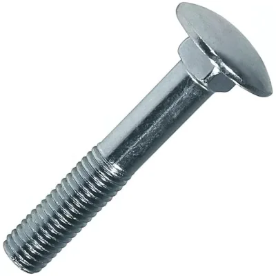 Мебельный болт МЕТАЛЛСЕРВИС M8x50, DIN 603, цинк, 20 шт. 1239389