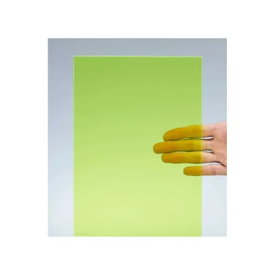 Оргстекло Papa Plastic флуоресцентное зеленое, литое, 60х40 см, 3 мм, 1 лист. FLU-ZEL-60-40-3