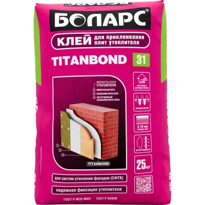 Клей БОЛАРС TITANBOND 25 кг 00000003725