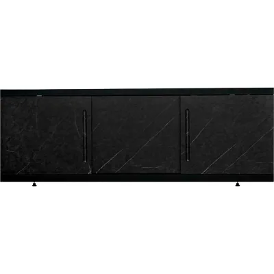 Экран под ванну ALAVANN МДФ Alt Black 1,6 чёрный мрамор ALV1202004