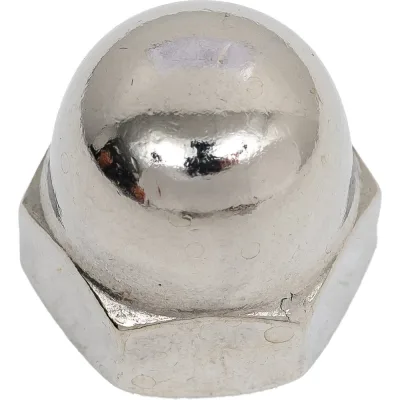 Колпачковая гайка КРЕП-КОМП DIN 1587, нержавейка А2, М10 10 шт. гкн10мф