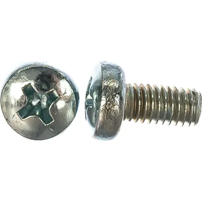 Винт DIN7985 с полукруглой головкой оцинкованный М5x10 10 шт Zitar 103014