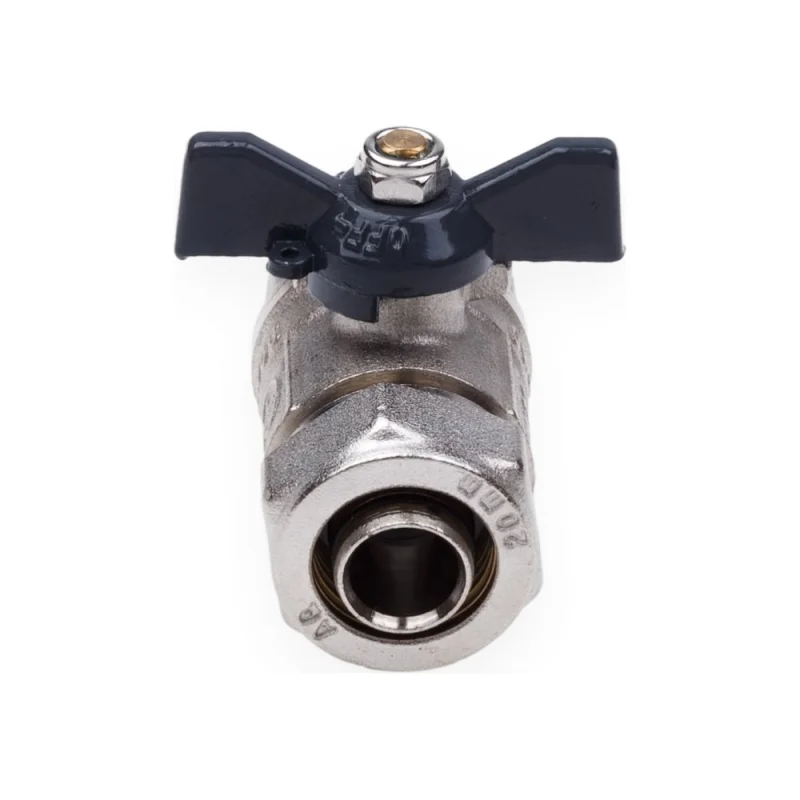Шаровой кран для МП труб AQUALINK вн 1/2x20 B бабочка 1165