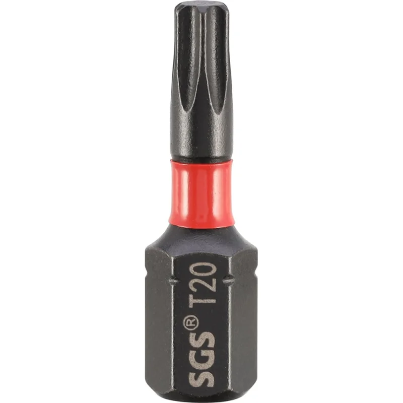 Бита SGS ударная TORX T20, 25мм Impact S2 1шт 6325-T20-IB
