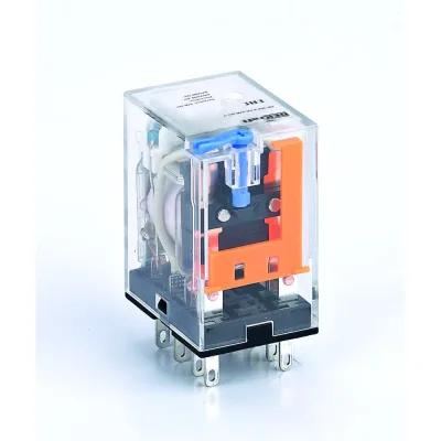 Промежуточное реле Dekraft ПР-102, 2 конт., LED, TEST функция, 5 А, 48 В, тип DC 23843DEK