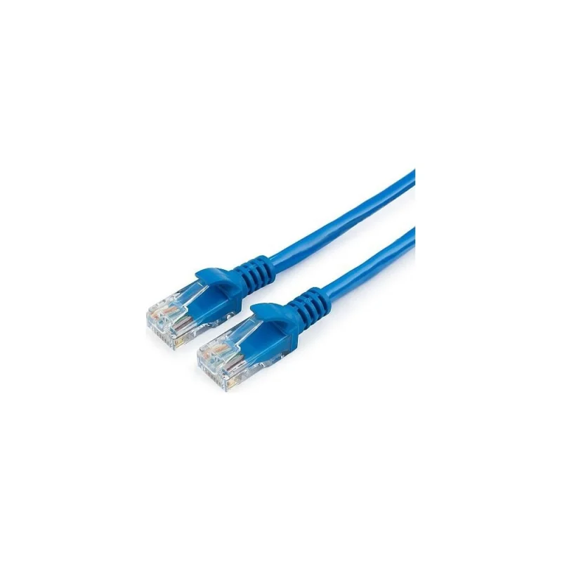 Литой многожильный патч-корд Гарнизон CCA light UTP категория 5e, 5м, (синий), PC-UTP-5e-5-B