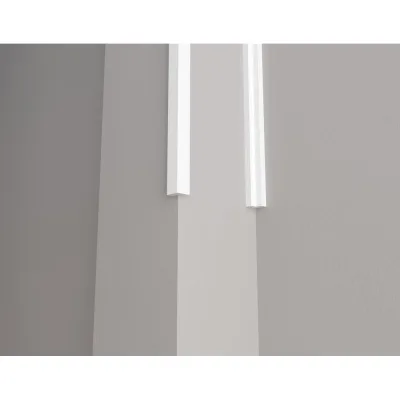 Стеновой уголок Decor-Dizayn ударопрочный влагостойкий под покраску 20Х20Х2000 мм DD802