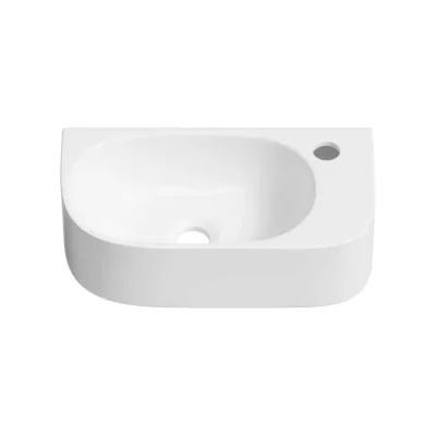 Настенная или накладная раковина Lavinia Boho Bathroom Sink, рукомойник 40х22 см, с отверстием 33311047