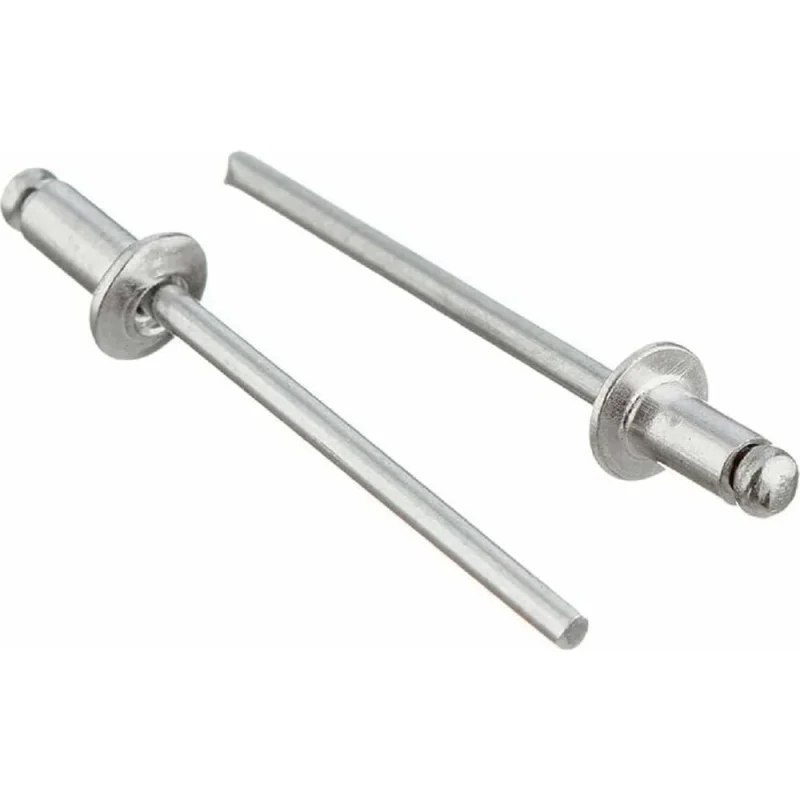 Заклепка ОПМ ISO 15979 тяговая, d6,4x12 St/St с плоской головкой, 250 шт. П0000031701