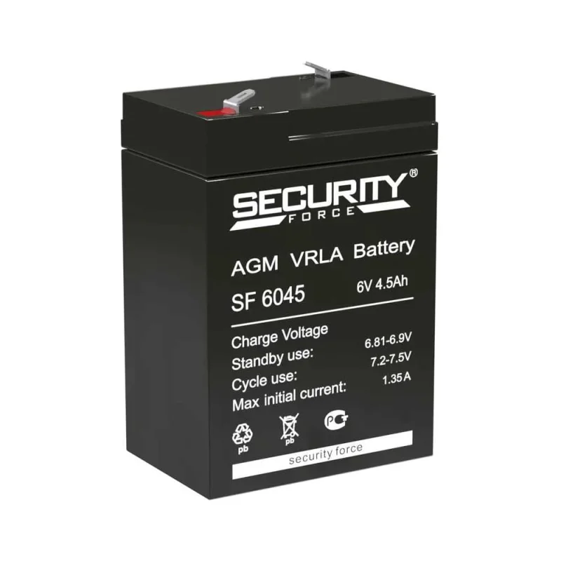 Аккумуляторная батарея Security Force SF 6045
