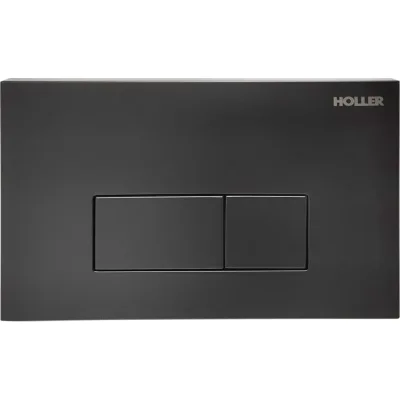 Клавиша смыва HOLLER MBV, черный матовый, 162х240х16, 320329
