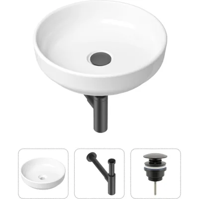 Накладная раковина для ванной Lavinia Boho Bathroom Sink Slim в комплекте 3 в 1 21520200