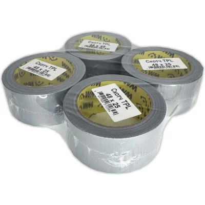 Клейкая лента TPL 48х25, 4 штуки в упаковке Wand Master ЦБ-00005948