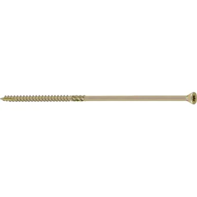 Саморез конструкционный BlackWeld 6x180 потайной ЖЦ, Torx 100 шт 144811