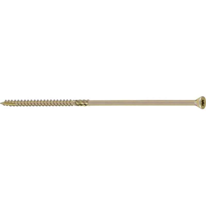 Саморез конструкционный BlackWeld 6x180 потайной ЖЦ, Torx 100 шт 144811