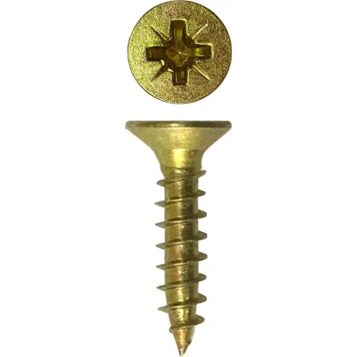 Универсальный саморез Rizzel Pz 3,5x25 желтый цинк 16000 шт 00-00464089