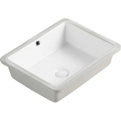Встраиваемая снизу раковина Orange B02-500W санфарфор, белый глянец X218035215