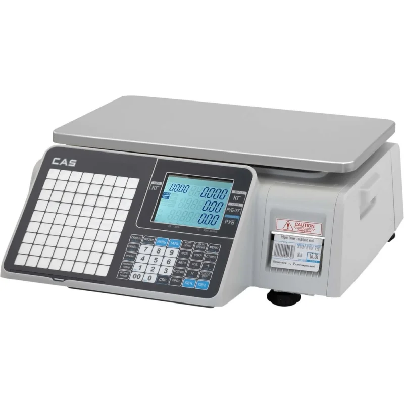 Торговые весы с печатью этикеток CAS CL3000J-30B 88-00003317