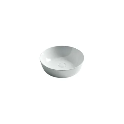 Умывальник чаша Ceramicanova Element накладная, круглая 415х415х135 мм CN6013