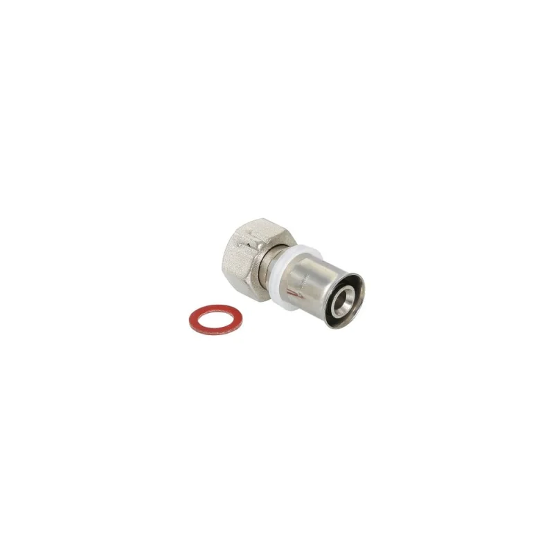 Соединитель, пресс с накидной гайкой 20х3/4 Valtec VTm.222.N.002005