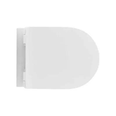 Сиденье унитаза с микролифтом Scarabeo MOON/GLAM White 5535B