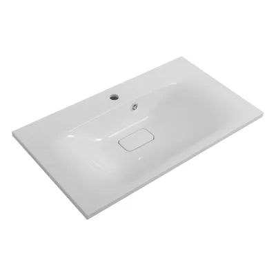 Раковина из литьевого мрамора BelBagno 800x450x142 BB800/450-LV-MR-FT