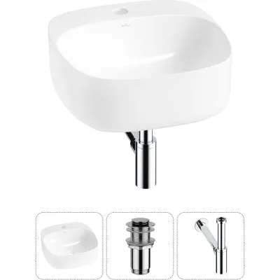 Набор Wellsee 3 в 1 Ideal накладная раковина 42x42 см 20214083R