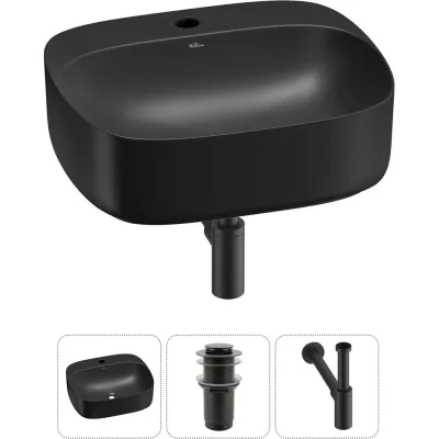 Набор Wellsee 3 в 1 Ideal накладная раковина 50x42 см 20214159R