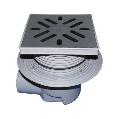 Дворовый трап с сифоном HL гориз. выпуск, макс. нагрузка 5-7 тонн HL 615W