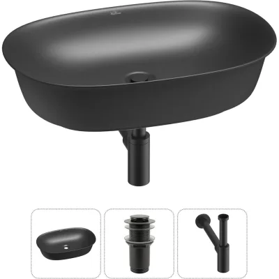 Набор Wellsee 3 в 1 Brillant iCon накладная раковина 60x40 см 20214663R