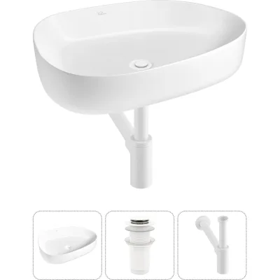 Набор Wellsee 3 в 1 Belle Spa 3.0 накладная раковина 55x40 см 20212724R