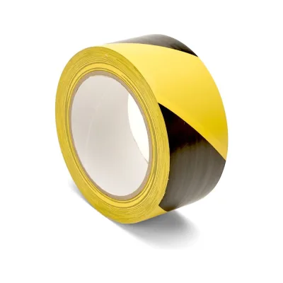 Балетная лента DGTAPE Dance Floor PVC Tape 50мм х 33м (Желтый-Черный) DFPVC50/33/YB