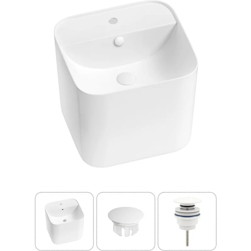 Набор Wellsee 3 в 1 M1 Limited Edition подвесная раковина 45x42 см 20217220R