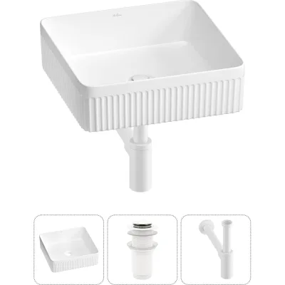 Акционный набор Wellsee 3 в Festive Fox 2.0 накладная раковина 36x36 см 20213489R