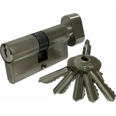 Цилиндровый механизм Вантаж (5 ключей; матовый никель) VC60-5SN