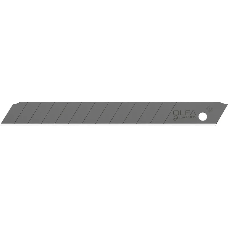 Сегментированные лезвия OLFA Excel black 9 мм, 10 шт, в боксе OL-ASBB-10